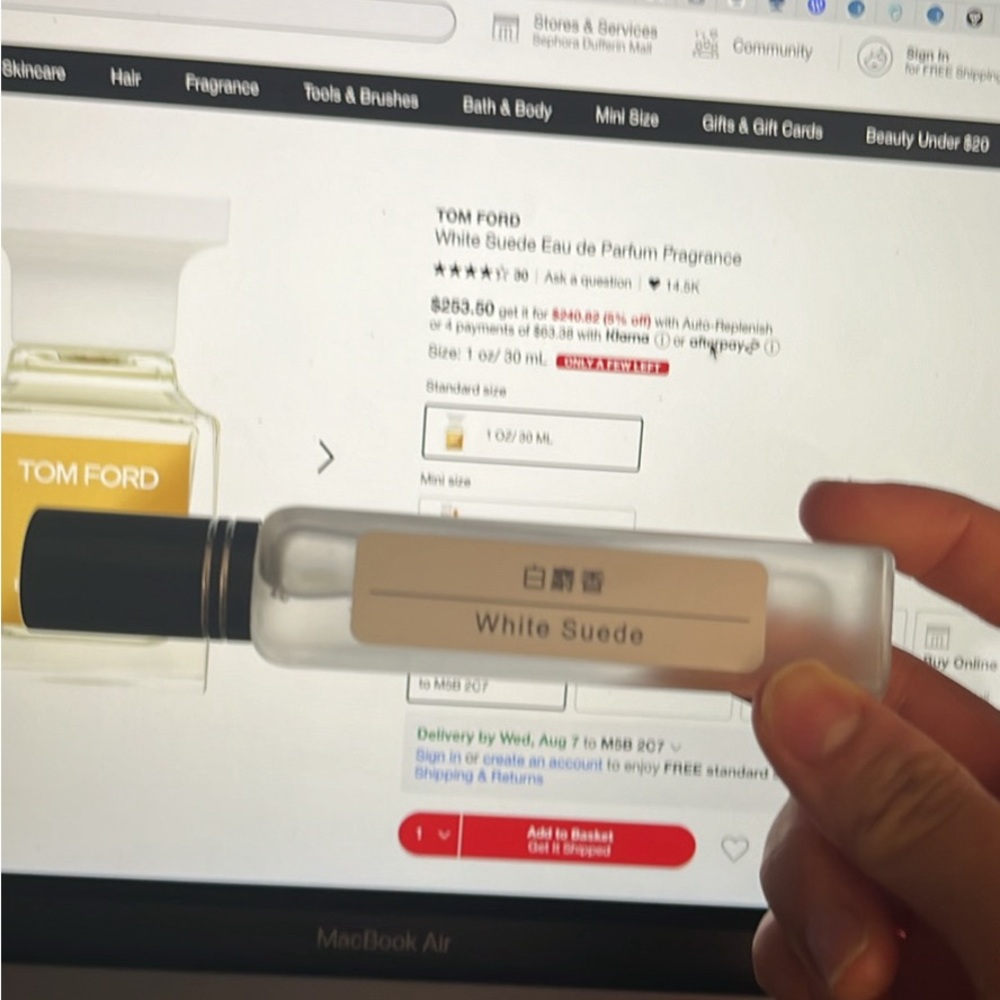 Tom Ford White Suede Perfume